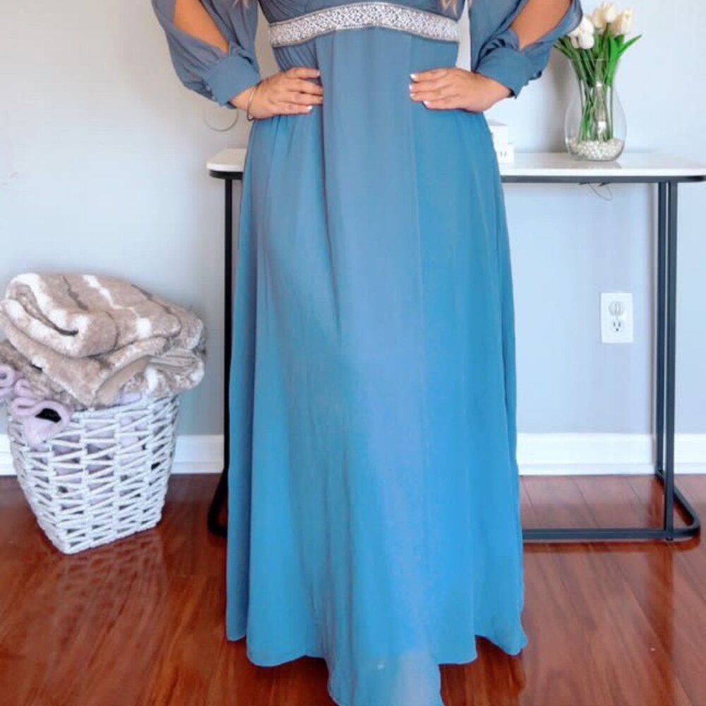 Formal Dresses for Women, Long Sleeve Evening Dress PLUS SIZE NEW 2026 - Picture 14 of 16